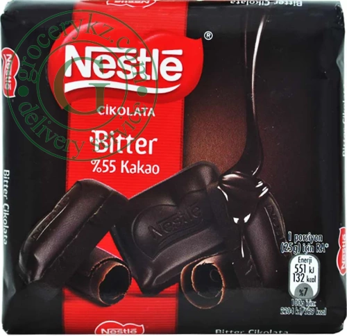 Nestle dark chocolate, 55%, 60 g