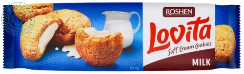 Roshen Lovita cookies, milk, 150 g