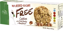 Free cookies, chocolate and hazelnut, 135 g