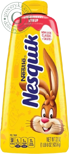 Nesquik strawberry syrup, 623 g