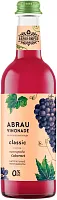 Abrau sparkling drink, classic, cabernet, 375 ml