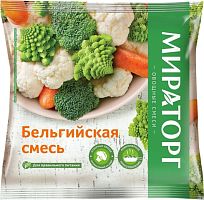 Miratorg Belgian vegetable mix, frozen, 400 g