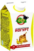 Dep drinking yogurt, banana and cereals, 500 ml