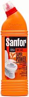 Sanfor wc gel, super power, 750 ml