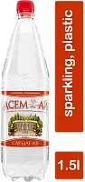 Asem Ai Saryagash sparkling water, 1.5 l