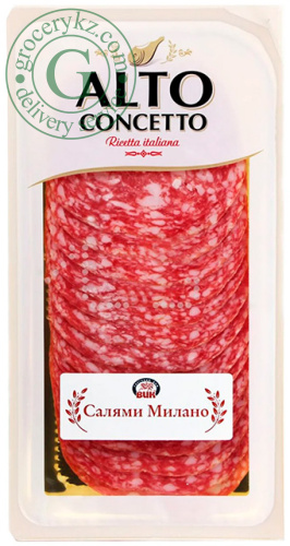 Alto Concetto Milano Salami cured sausage, sliced, 100 g
