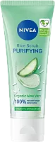 Nivea face scrub, rice and aloe vera, 75 ml