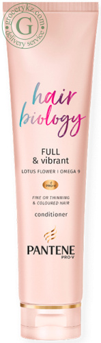 Pantene Pro-V Hair Biology conditioner for fine or thinning and colored hair, 160 ml