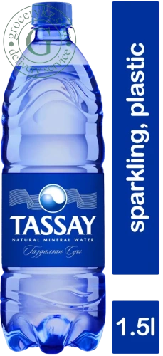 Tassay sparkling water, 1.5 l