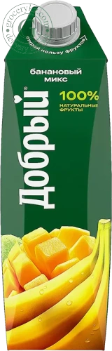 Dobry banana mix juice, 1l Dobry banana mix juice, 1l