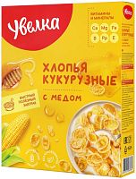 Uvelka corn flakes, honey, 275 g