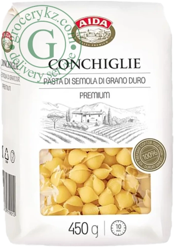 Aida Conchiglie pasta, 450 g