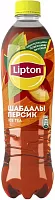 Lipton black ice tea, peach, 0.5 l