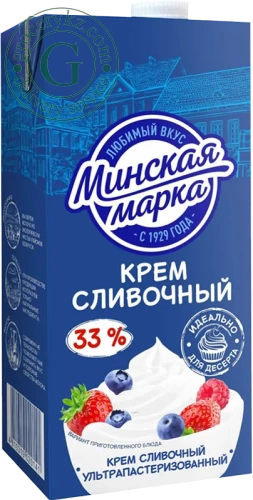 Minskaya Marka cream, 33%, 1000 g