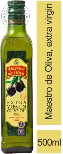 Maestro de Oliva olive oil, extra virgin, 500 ml