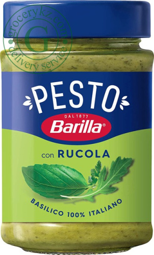 Barilla Pesto sauce with basil and rocket, 190 g