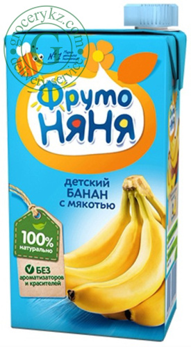 Frutonyanya baby juice, banana, 500 ml