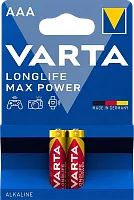 Varta Longlife Max Power AAA batteries, 2 pc