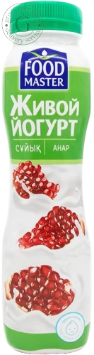 Foodmaster drinking live yogurt, pomegranate, 280 g