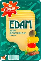 Svalia edam cheese, sliced, 200 g