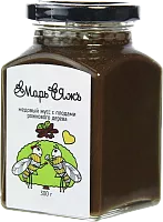 Mar&Jazh honey mousse with carob, 300 g