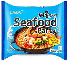 Samyang Seafood Party ramen noodle soup, 125 g