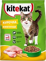 Kitekat dry cat food, chicken, 350 g
