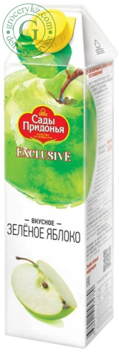 Sady Pridonia Exclusive green apple juice, 1 l