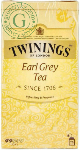 Twinings Earl Grey black tea, 25 pc