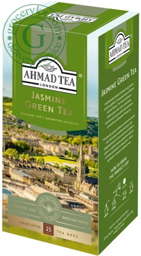 Ahmad Jasmine green tea, 25 bags
