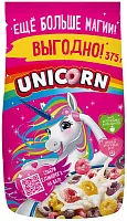 Unicorn fruit cereal rings, 375 g