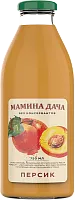 Mamina Dacha peach juice, 750 ml