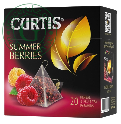 Curtis Summer Berries herbal tea, 20 pyramids