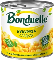 Bonduelle canned sweet corn, 340 g