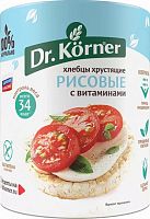 Dr. Korner cereal crispbread, rice with vitamins, 100 g
