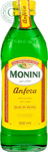 Monini Anfora olive oil, 500 ml
