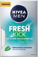 Nivea aftershave balm, fresh kick, 100 ml