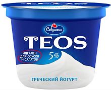 TEOS greek yogurt, classic, 5%, 250 g