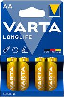 Varta Longlife AA batteries, 4 pc