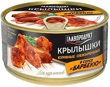 Glavproduct chicken wings in BBQ sauce, 325 g