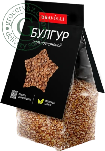 Bravolli bulgur, wholegrain, 350 g