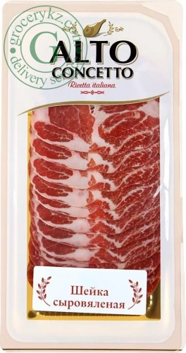 Alto Concetto cured pork neck, sliced, 100 g