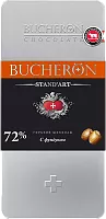 Bucheron Stand' Art dark chocolate bar, hazelnut, 100 g
