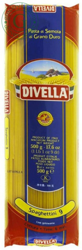 Divella Spaghettini pasta, 500 g