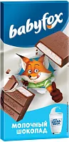 Babyfox milk chocolate bar, 90 g