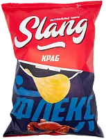 Slang potato chips, crab, 130 g