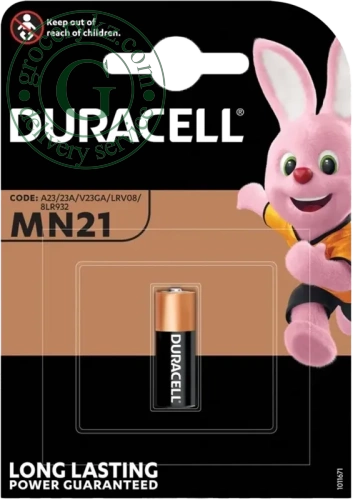 Duracell MN21 battery, 1 pc