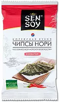 Sen Soy seaweed chips, kimchi, 4.5 g