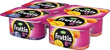 Fruttis yogurt, 8%, berries, mango and apricots  (4 in 1), 460 g