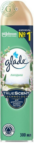 Glade air freshener, aerosol, lily of the valley, 300 ml